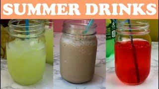 3 EASY COLD DRINKS TO TRY THIS SUMMER