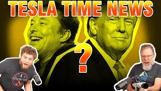 Is Elon Joining Trump??  Tesla Time News 404