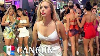  CANCUN NIGHTLIFE PARTY MEXICO 2023 FULL TOUR