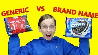 TARGET TASTE TEST CHALLENGE BRAND NAME VS GENERIC  COLLINTV