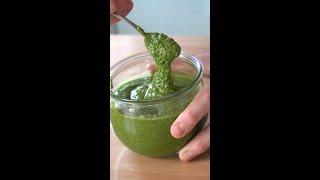 Pesto alla Genovese in 3 minuti #shorts