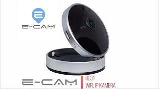 e-CAM RL31 WIFI ip kamera. Exklúzív dizájn. A lakás dísze lehet.