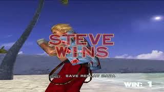 Tekken 4 Steve Fox All Intros & Win Poses HD