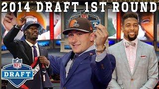 Manziel Mania 9 Straight Pro Bowlers Picked & More  2014 NFL Draft 1st Round