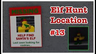 Location of Elf #13 in Bloxburg Elf Hunt 2021