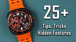 Samsung Galaxy Watch 7 Ultra - 25+ Tips Tricks and Hidden Features