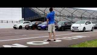 Drag race Mini GP vs Fiesta ST vs 208 GTi vs Juke Nismo vs DS3 Racing