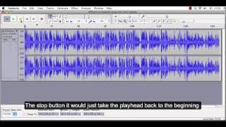 Audacity Tutorial 1 How to import an audio file