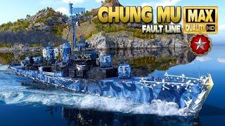Destroyer Chung Mu 100% kill rate in Ranked Battle - World of Warships