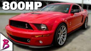 SUPERCHARGED 800HP  Ford Mustang Shelby GT500