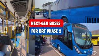 State of The Art Buses Revealed for Dar es salaam BRT Project Phase 2