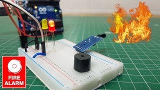 Arduino Flame Sensor  Fire Detector