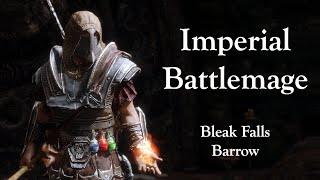 Skyrim Requiem  Imperial Battlemage - Bleak Falls Barrow