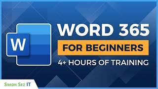 Microsoft Word 365 for Beginners 4+ Hour Training Course