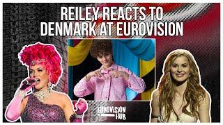 Reiley reacts to Denmark at Eurovision  Eurovision Hub