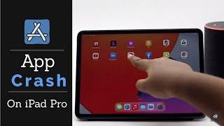 Fix App Crash On iPad Pro  iPad Pro Apps Crashing Frequently Problem Solved