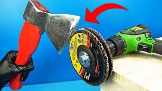 Sharp Ax Sharpening Method in 5 Minutes