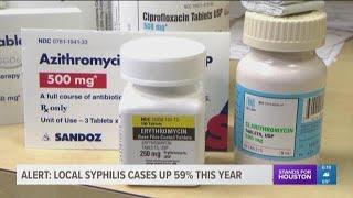 Alert Local syphilis cases up 59 percent this year