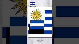 Bendera Tersembunyi di Bendera Uruguay #shortvideo