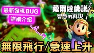 【薩爾達傳說 智慧的再現】最新BUG！無限飛行急速上升