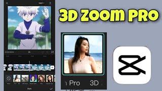 3D ZOOM PRO CAPCUT TUTORIAL  New Tiktok trend #shorts