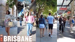 4k Explore Brisbane CBD Friday 2 August 2024  Queensland  Australia