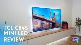 TCL C845 Mini LED 4K Google TV Review  75inch Gaming Display