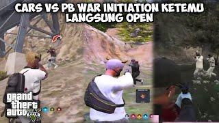 CARS VS PB  WAR KETEMU DI JALAN LANGSUNG OPEN GTA V ROLEPLAY #hopefully