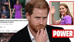 ESPN HUMILIATES Harry By Posting Video Of Princess Catherine At Wimbledon