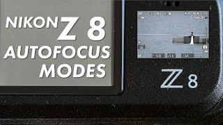 Get to know your Nikon Z 8 Nikon Z 8 Autofocus Modes with Examples