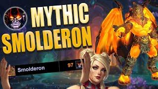 Mythic Smolderon Kill  Demonology Warlock  Amirdrassil the Dreams Hope  WoW Dragonflight 10.2
