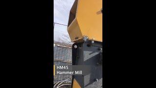 Переработка медных статоров с помощью молотковой мельницы  STOKKERMILL HM45