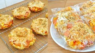 RESEP PIZZA MINI SUPER SIMPLE TANPA OVEN TANPA ULEN COCOK UNTUK IDE JUALAN