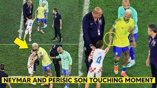 ️ Neymar Reaction to Perisic Son for Coming to Console him