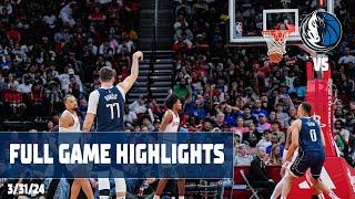 Luka Doncic 47 points Highlights vs. Houston Rockets  33124