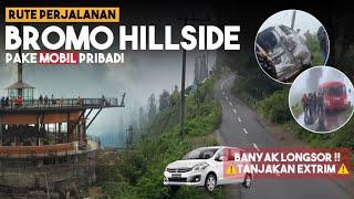 Rute Perjalanan dengan Mobil ke Bromo Hillside Cafe Viral Bromo  Kondisi Tanjakan & Tikungan