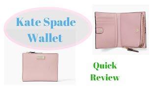 Kate Spade laurel way small shawn wallet in dusty peony