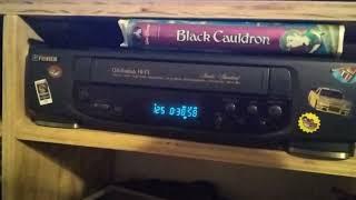 Rewinding The Black Cauldron VHS 1998