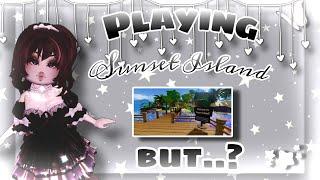 I PLAYED SUNSET ISLAND....but....