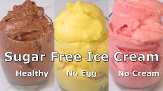 1 minute Sugar free Ice cream  2 Ingredients HEALTHY Dessert