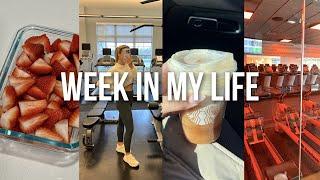 week in my life cleaning fitness goals new fav coffee cooking etc.