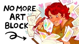 how to actually finish your sketchbook this year at any level