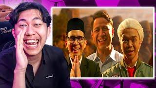 REACT Anies VS Prabowo VS Ganjar - Epic Rap Battles Of Presidency 2024