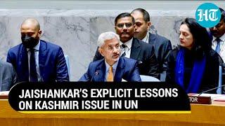 Jaishankar Reveals How Kashmir Became Accession Issue At UN India Trusted Multilateralism...