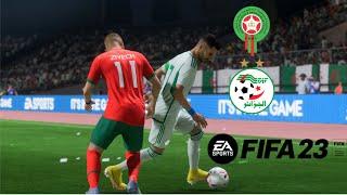 FIFA 23  MOROCCO vs ALGERIA 4K 120 FPS UHD Gameplay