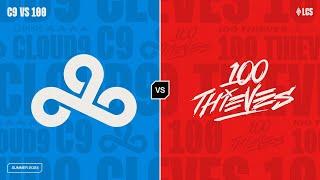 C9 v 100 - Week 4 Day 2  LCS Summer Split  Cloud9 v 100 Thieves  Game 2 2024