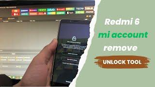 redmi 6 mi account remove unlock tool