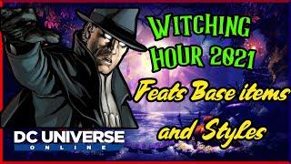 DCUO The Witching Hour 2021 Rewards And Feats