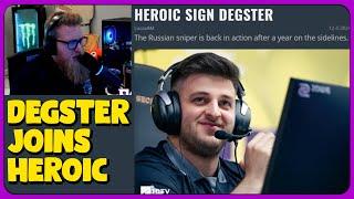 fl0m Reacts to Degster Joins Heroic