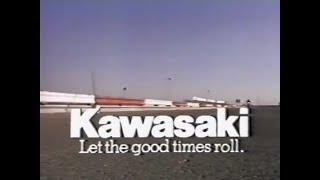 80s Ads Kawasaki 750 Let The Good Times Roll 1981 remastered